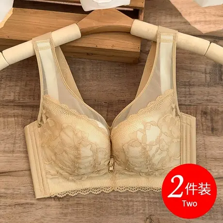 思晴内衣女士2024新款爆款小胸聚拢文胸收副乳防下垂胸罩薄款上托商品大图