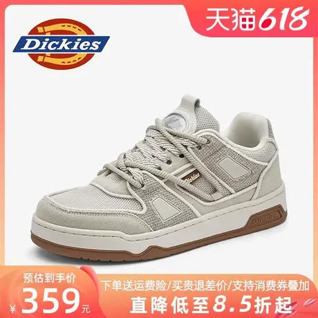 Dickies板鞋男款2025新款夏季透气鞋子男鞋面包鞋男士休闲鞋潮鞋商品大图