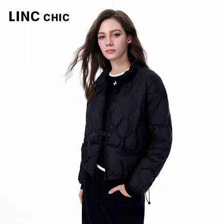LINCCHIC金羽杰2025年秋季新款便携超轻短款轻薄羽绒服女1069商品大图
