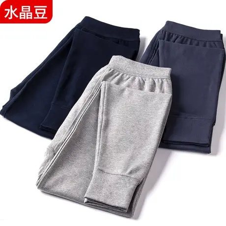 男士秋裤薄款全棉毛裤中老年人保暖裤纯棉衬裤线裤打底裤内穿春秋图片