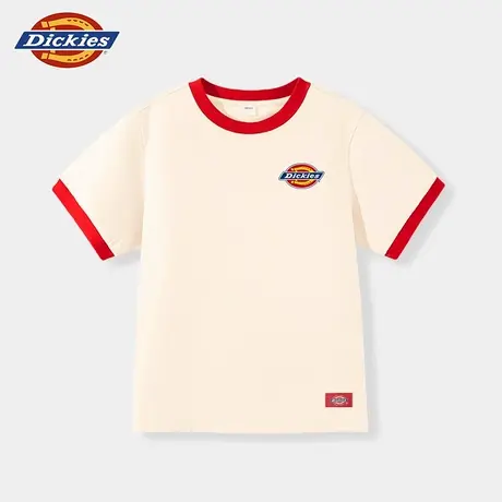Dickies童装女童短袖t恤夏季纯棉上衣儿童美式体恤男童潮牌衣服A商品大图
