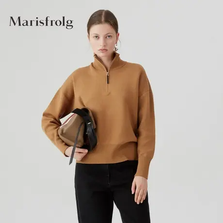 玛丝菲尔毛针织衫商品大图