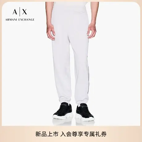ARMANI EXCHANGE/阿玛尼秋季新款男士宽松锥形束脚印花卫裤官方图片