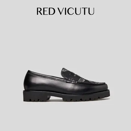 VICUTU/威可多男士皮鞋秋季商务通勤正装礼服牛皮革真皮男鞋商品大图