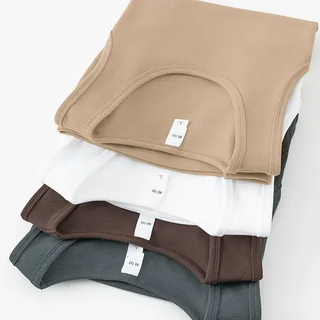 300g重磅男士背心秋冬季保暖无袖t恤双面绒德绒打底马甲运动坎肩商品大图