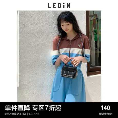 乐町连帽连体裤秋季流行休闲裤C5FBC3C01商品大图