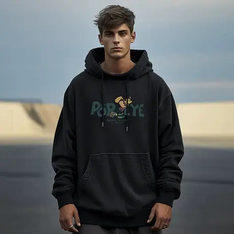 重磅情侣卫衣大码秋冬款连帽加绒加厚胖子外套男秋冬潮牌宽松男生图片