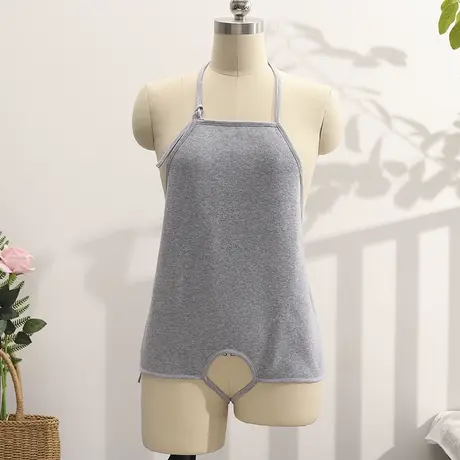 成人护肚睡衣夏季肚兜式防着凉肚子加绒加厚保暖睡衣女商品大图