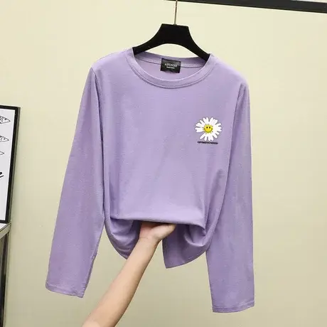 13初中14高中学生18卫衣女大童17春季长袖T恤打底衫12-15岁少女装商品大图