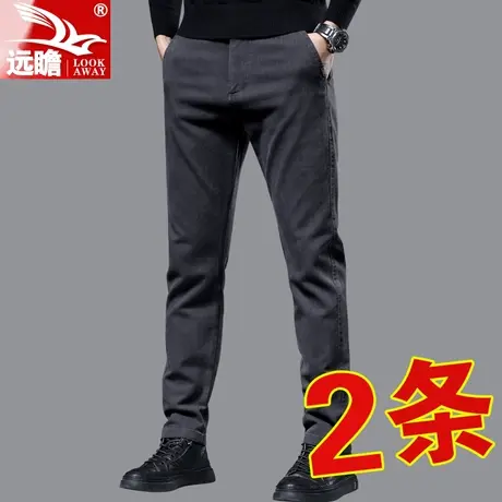 男士休闲裤秋季男款2023新款宽松直筒长裤潮流百搭修身裤子男春秋商品大图