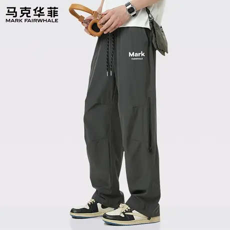 【UPF300+】马克华菲工装裤子男2025新款夏季防晒休闲裤子男款薄X图片