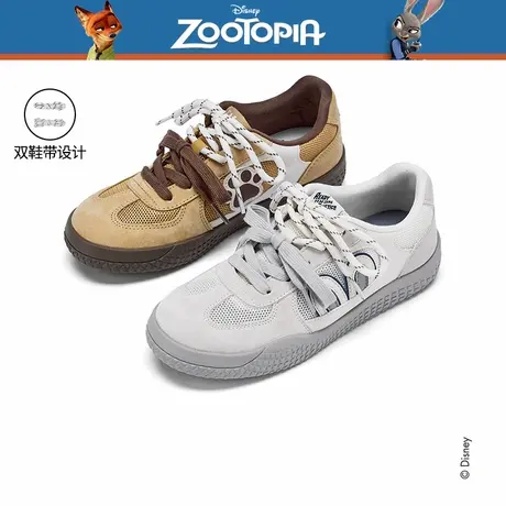 【迪士尼系列】热风平底德训鞋女2025年秋季新款轻便运动休闲鞋子商品大图