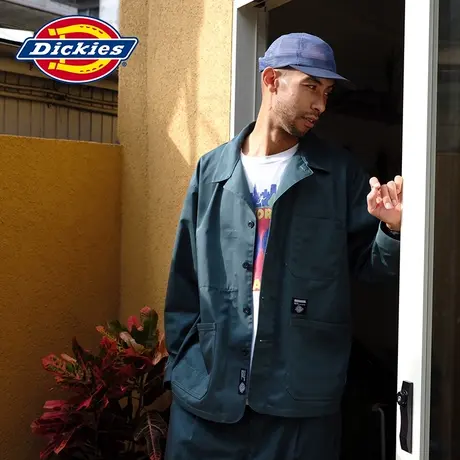 Dickiesx NEIGHBORHOOD联名款 西装翻领工装夹克图片