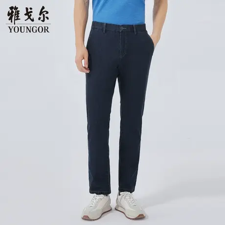 雅戈尔奥莱 商场同款男士长裤秋季新款官方商务休闲长裤男商品大图