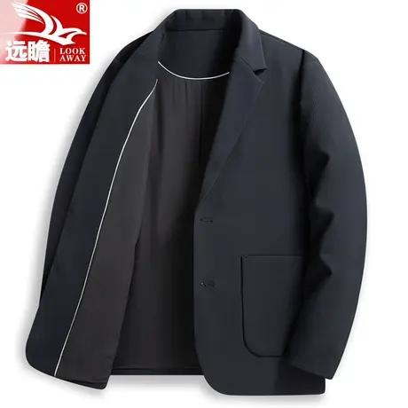 休闲西装男士春秋季西服2023新款韩版修身男装小西装单西外套男款商品大图