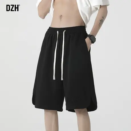 男士外穿短裤篮球美式五分运动裤子男款夏季潮流薄2023新款大裤衩商品大图