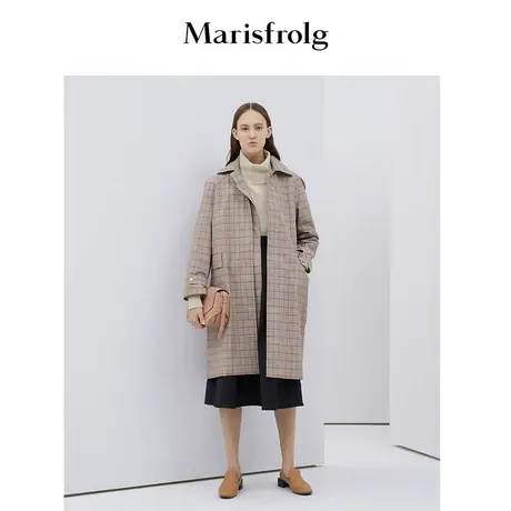 【奥莱清仓保暖季特价 】玛丝菲尔风衣商品大图