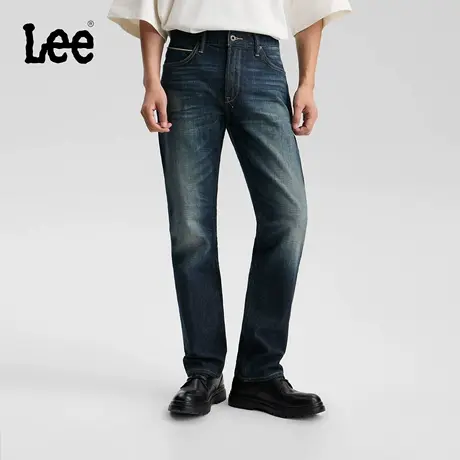 【张凌赫代言】Lee商场款25冬新726标准直筒日本Kaihara男牛仔裤图片