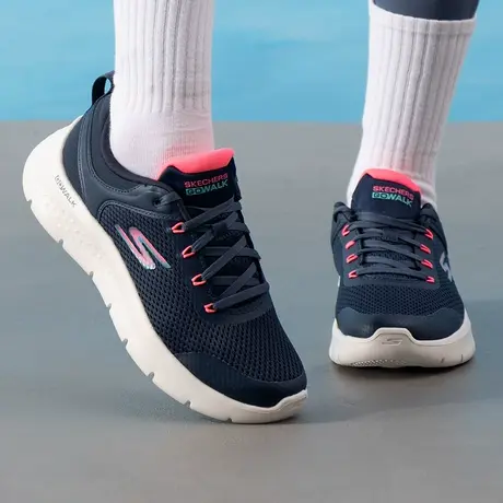 Skechers斯凯奇休闲鞋女鞋2025春季新款透气轻便时尚运动鞋健步商品大图