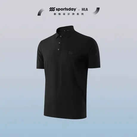 HLA/海澜之家sportsday马术运动短袖POLO衫24春夏新速干上衣男图片