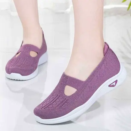 老北京布鞋女新款中老年妈妈鞋夏季透气奶奶鞋子老人夏天凉鞋防滑商品大图