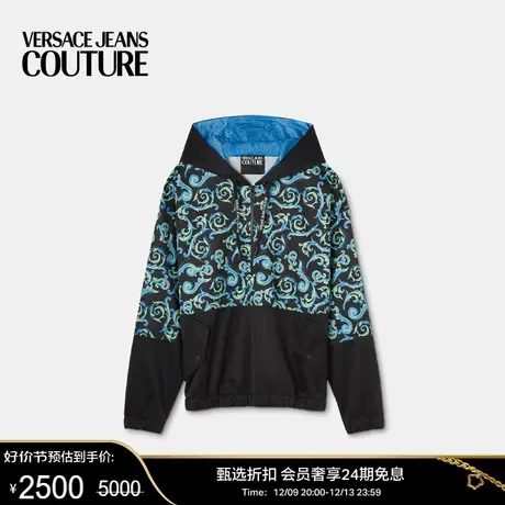【甄选折扣】VERSACE JEANS COUTURE 男士Sketch Couture连帽衫商品大图