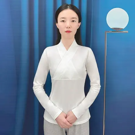 女士明制汉服睡衣春中式斜襟家居服女秋中国风古装改良古风元素冬商品大图