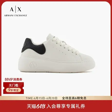 ARMANI EXCHANGE/阿玛尼2025夏季新款女士厚底增高低帮休闲鞋官方商品大图