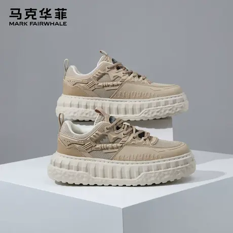 马克华菲2025新款夏季男鞋潮牌高级感休闲运动鞋潮流百搭男士板鞋图片