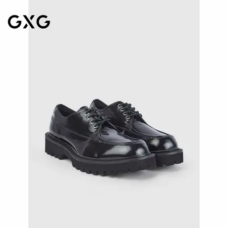GXG通勤男鞋商场同款商务休闲皮鞋德比鞋正装鞋G25X502008商品大图