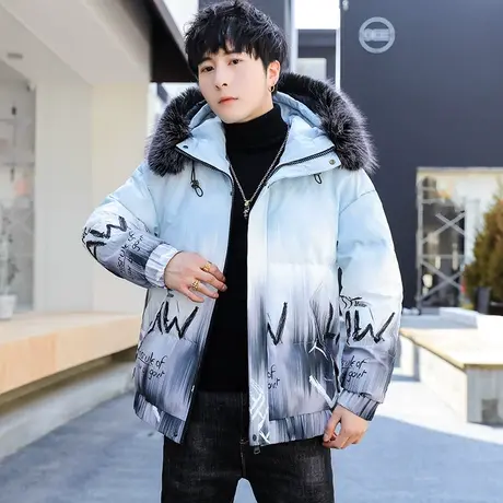 13秋冬季潮牌外套男孩12青少年学生14加棉加厚15岁大童棒球服夹克图片