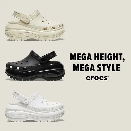 Crocs卡骆驰经典光轮洞洞鞋厚底沙滩鞋女鞋|207988商品大图