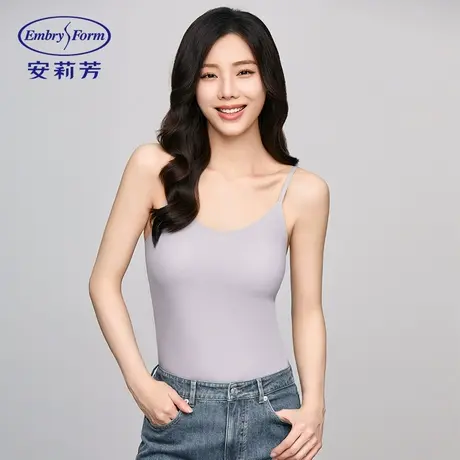 【直播今日王炸秒杀】安莉芳显瘦无袖薄款打底内衣女士吊带背心商品大图