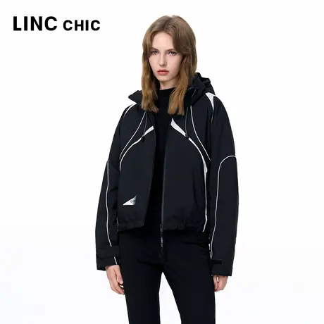 LINCCHIC金羽杰2025年秋季新款机能感轻薄羽绒服外套CP款1510B商品大图