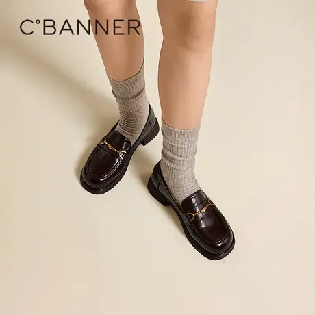 千百度 25年秋季新品 乐福鞋商品大图