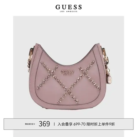 【38上新季】GUESS女士字母时尚潮流百搭简单链条腋下包商品大图