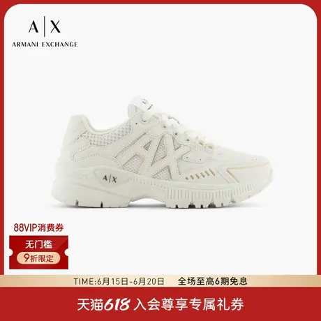 ARMANI EXCHANGE/阿玛尼2025夏季新款女士网面拼接老爹风运动鞋商品大图