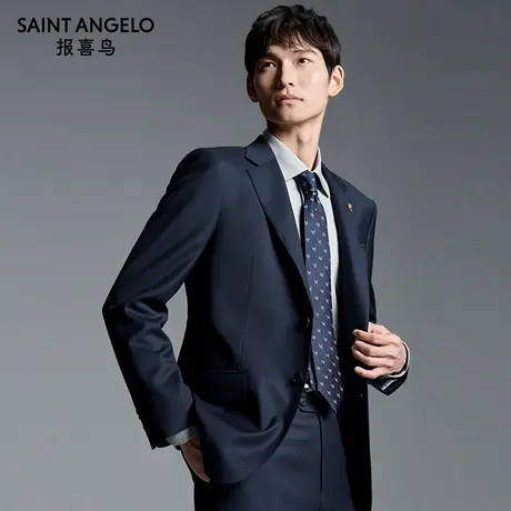 【商城同款】报喜鸟2025秋季新款商务男士正装西服上衣纯色西裤男图片