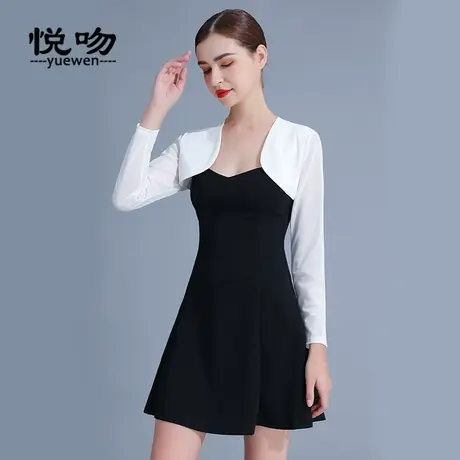 防晒坎肩夏季配裙子的外搭薄款长袖网纱小披肩夏百搭短款防晒衣女图片