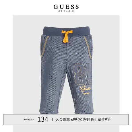 GUESS款童装男童帅气炫酷抽绳收腰休闲裤-N2GQ11KB4J0图片
