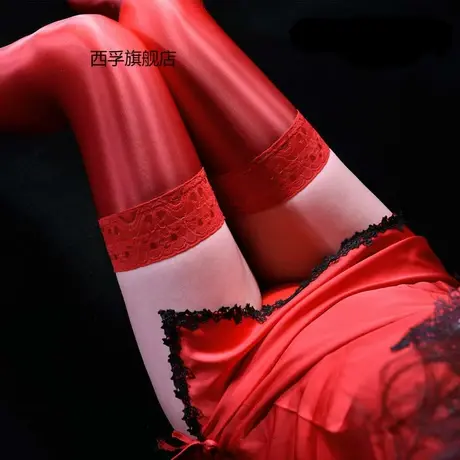 长筒袜女蕾丝花边jk春夏黑丝袜过膝美腿高筒袜性感白色丝袜大腿袜图片