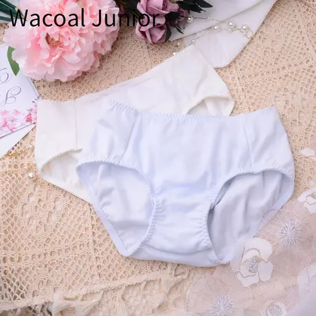 华歌尔Wacoal 高中初中小学生发育期不易夹臀少女三角内裤 WJ6011图片