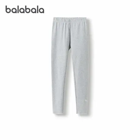 【商场同款】巴拉巴拉女童长裤儿童打底裤秋2024新款裤子弹力显瘦商品大图