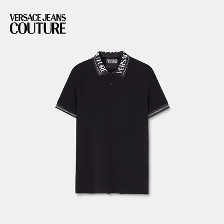 【限时优惠】VERSACE JEANS COUTURE 男士衫棉质短袖上衣商品大图