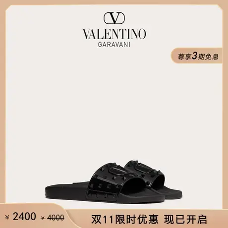 【限时优惠】华伦天奴VALENTINO男士 SUMMER VLOGO SIGNATURE拖鞋图片