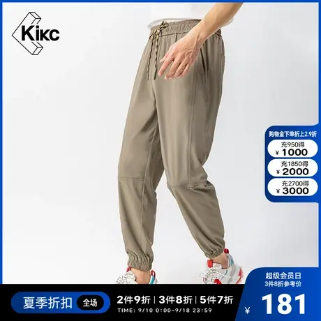 kikc慢跑裤男夏季薄款韩版潮流束脚卫裤宽松运动裤男士休闲长裤商品大图