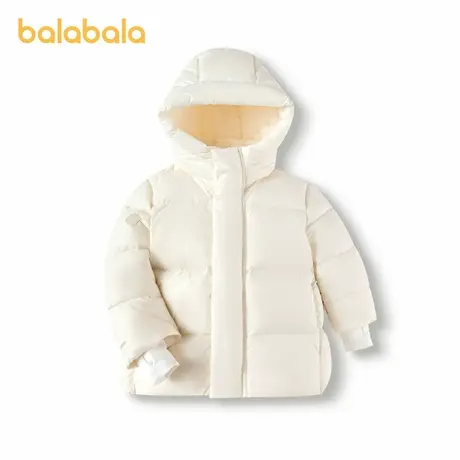 巴拉巴拉男童羽绒服女童外套蓄热保暖2025冬童装儿童时尚洋气潮酷商品大图