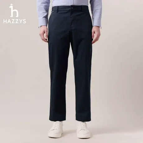 【商场同款】HAZZYS哈吉斯2025秋季新品男装时尚百搭休闲裤长裤图片