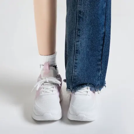 Warrior/回力女鞋2025新款夏季网面透气轻便跑步鞋百搭厚底运动鞋商品大图