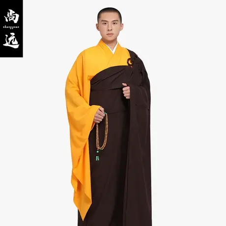 尚远台湾麻纱祖衣袈裟拼接五衣七衣僧服僧装僧侣服法衣僧袍商品大图